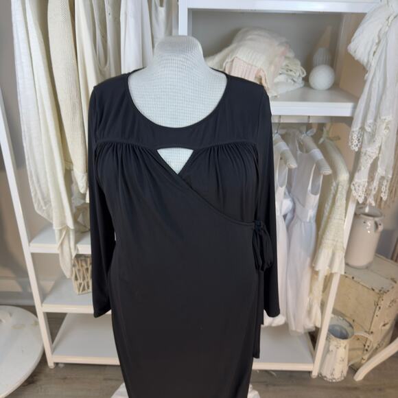 Women's Plus sz. 2X wrap dress with cleavage cut out, sexy, cocktail #4313 - Picture 1 of 6